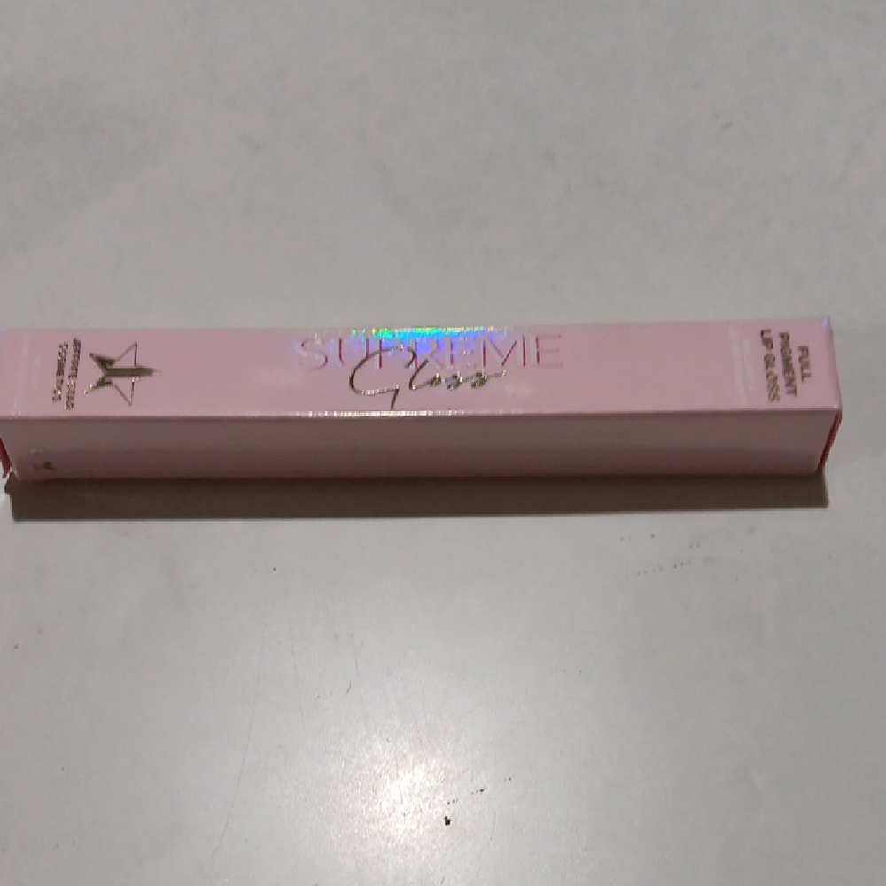 Jeffrey Star Supreme Full Pigment Lip Gloss Red Affair #V063A New In Box